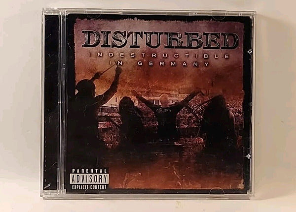 Disturbed Indestructible in Germany DVD Jewel Case Edition PA 2008 Reprise USA - Darktower Media
