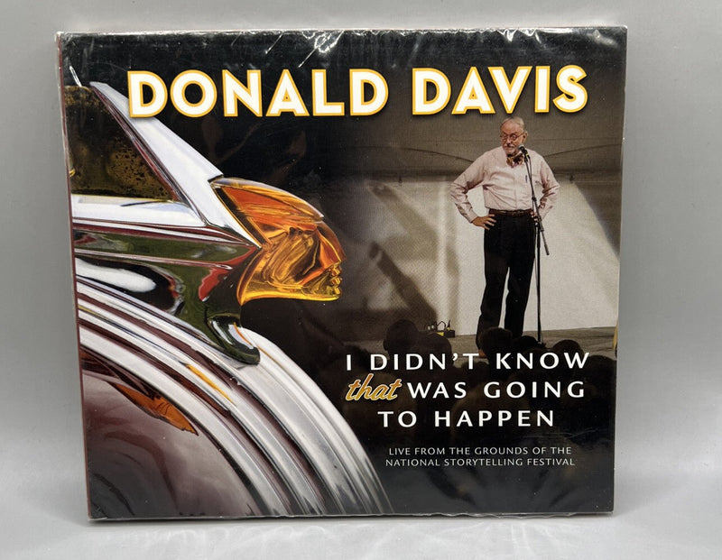 DONALD DAVIS - I Didn't Know That Was Going to Happen - CD Storytelling Intl - Darktower Media