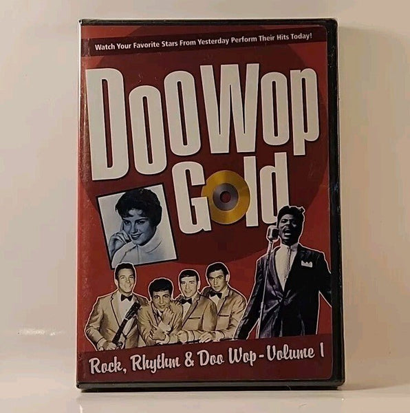 Doo Wop Gold: Rock, Rhythm & Doo Wop - Vol. 1 (DVD, 2001) USA R1s6 0681 - Darktower Media