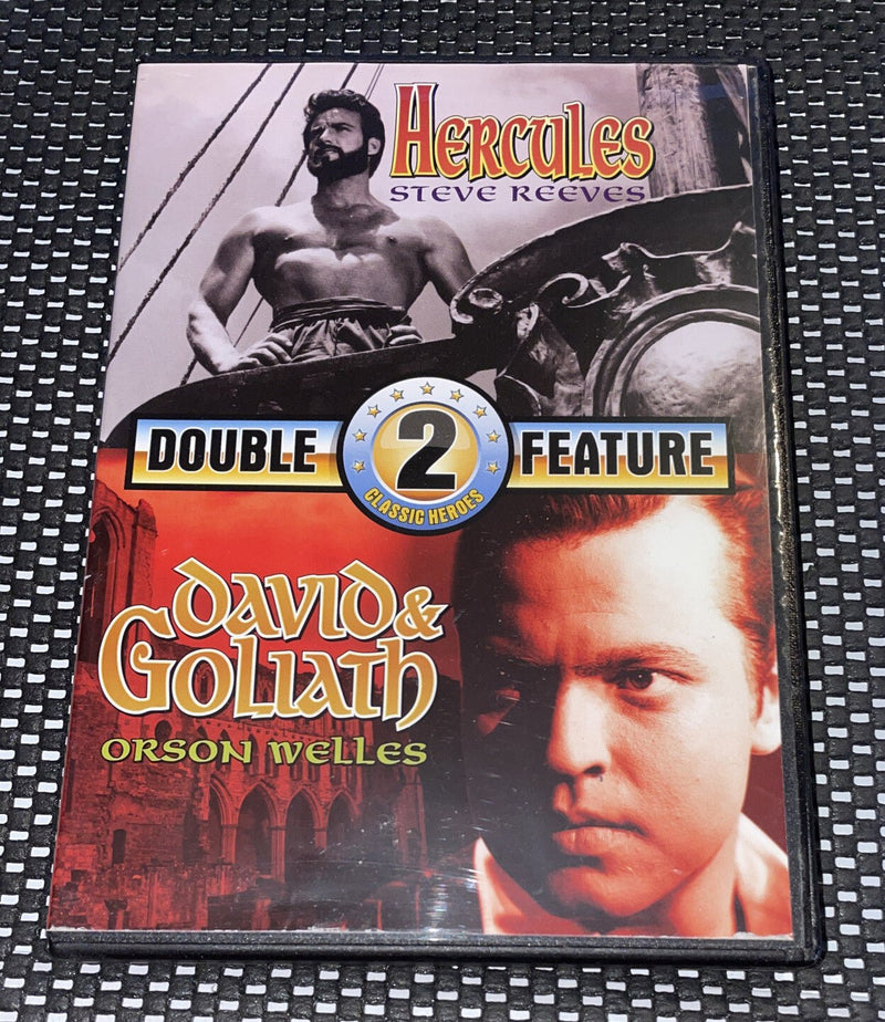 Double Feature: Hercules / David & Goliath (DVD, 2007) Near Mint - Darktower Media