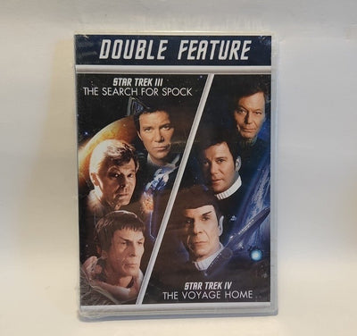 Double Feature: Star Trek III/Star Trek IV  2 DVD Set Paramount USA