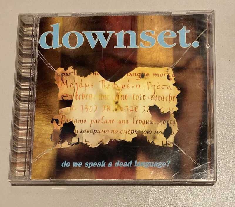 DOWNSET - Do We Speak A Dead Language - CD - Near Mint BMG Club - Darktower Media