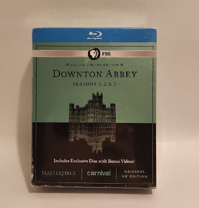DOWNTOWN ABBEY Brand New Deluxe Limited Edition Blu-ray Disc Seasons 1 2 3 5037