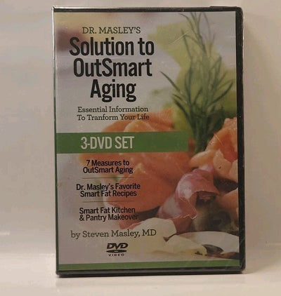 Dr. Masley's Solution To Outsmart Aging 3 DVD Set, 2016.  r1s10 1156