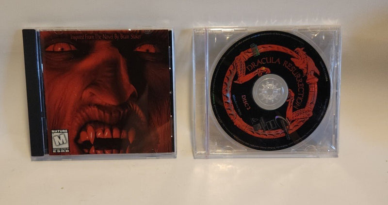 Dracula Resurrection (Windows PC CD - ROM, 2000) USA Scratch free - Darktower Media