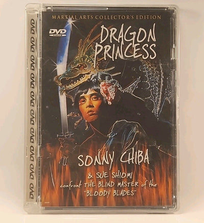 Dragon Princess (DVD, 2000) Martial Arts Collector's Ed. Sonny Chiba w1s2 1621