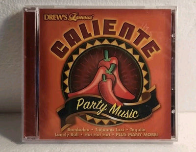 Drew's Famous Caliente Party Music Audio CD- Various Artists Brand New Sealed!