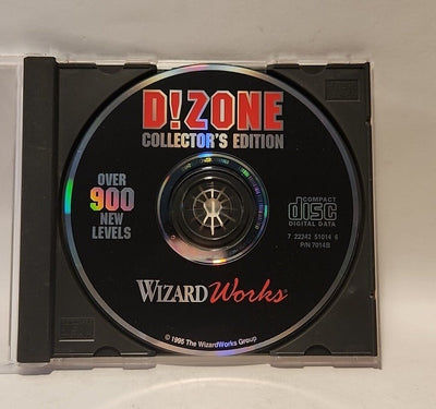 D!Zone Collector's Edition (WizardWorks 1995) CD-ROM