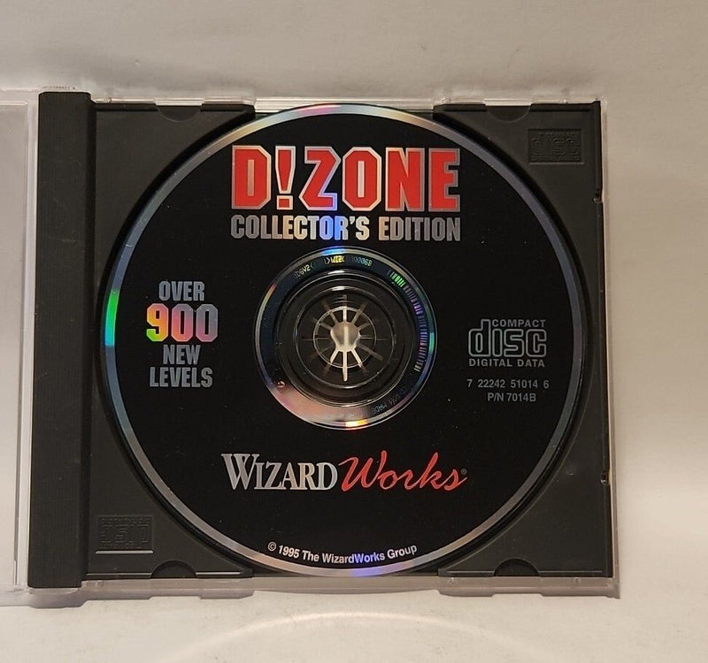 D!Zone Collector's Edition (WizardWorks 1995) CD - ROM - Darktower Media