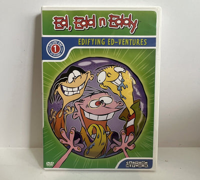 Ed, Edd n Eddy Vol. 1 Edifying Ed-Ventures DVD Cartoon Network Warner USA NM