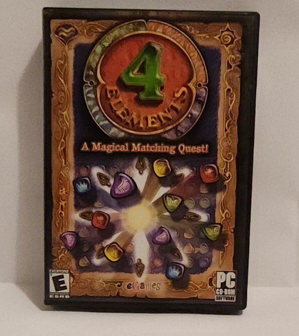 eGames 4 Elements: A Magical Matching Quest! for Windows XP 2008 - Darktower Media