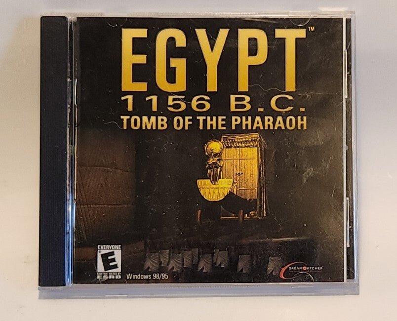 Egypt 1156 B.C. "Tomb of the Pharaoh" (PC CD - ROM GAME) 2001 Puzzles Win95 - Darktower Media