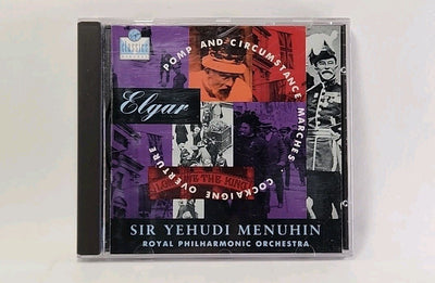 ELGAR Pomp and Circumstance -Yehudi Menuhin (CD, 1992, Virgin) Germany 4456