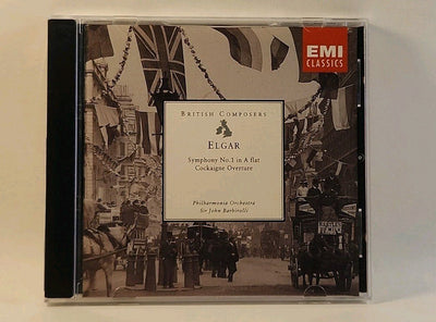 ELGAR SYMPHONY NO. 1 / COCKAIGNE   BARBIROLLI   1993 Emi USA w1s5 3452