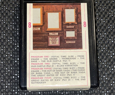 Emerson Lake & Palmer Pictures at the Exhibition 8 Track Tape Vg