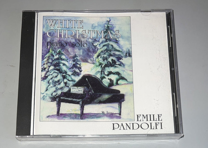 EMILE PANDOLFI - White Christmas - CD 1990 USA Solo Piano 4497 - Darktower Media