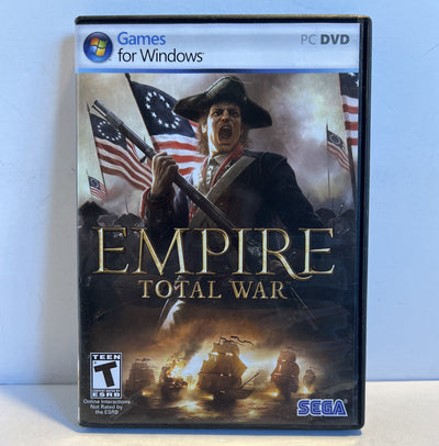 Empire: Total War PC Windows 2 DVDs With CD Key Complete