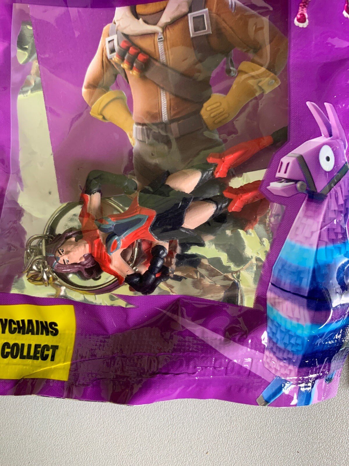 Epic Games Fortnite Official Figural Keychain Lot of 4 Packs 2 Leg 1 Epic 1 Rare - Darktower Media