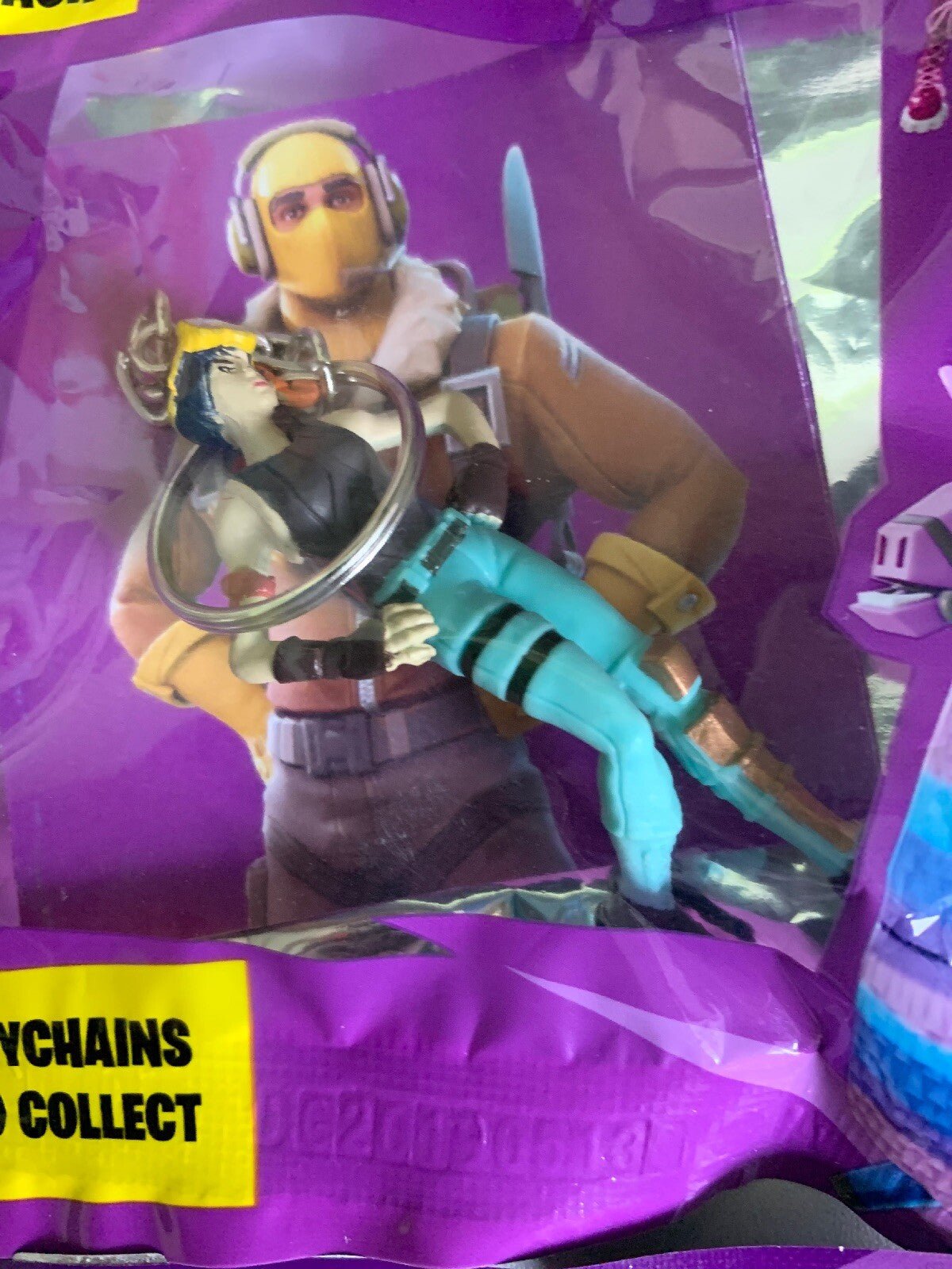 Epic Games Fortnite Official Figural Keychain Lot of 4 Packs 2 Leg 1 Epic 1 Rare - Darktower Media
