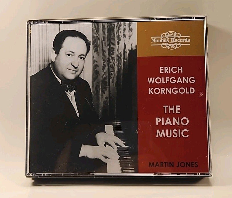 Erich Wolfgang Korngold - The Piano Music Martin Jones 4 CDs 2003 UK r1s9 1029 - Darktower Media