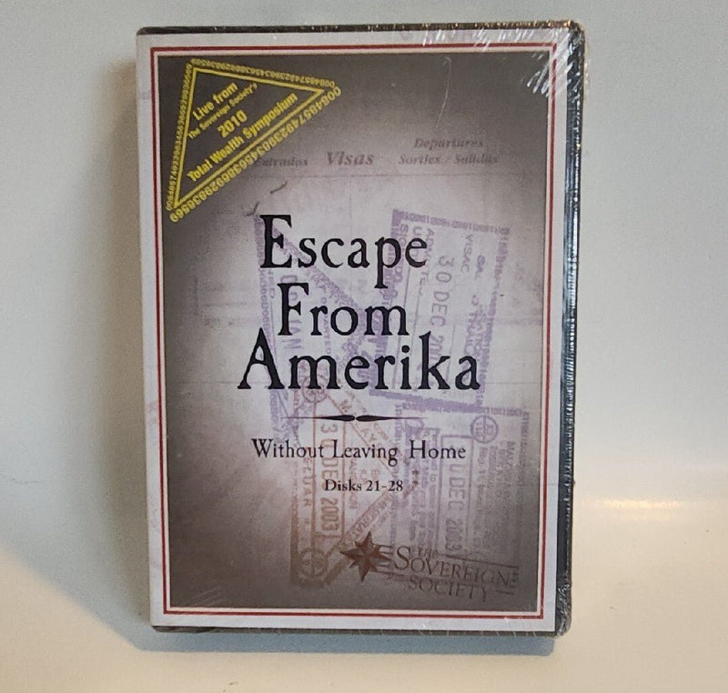 Escape from Amerika without leaving home: Disks 21 - 28 Audio CDs - Darktower Media