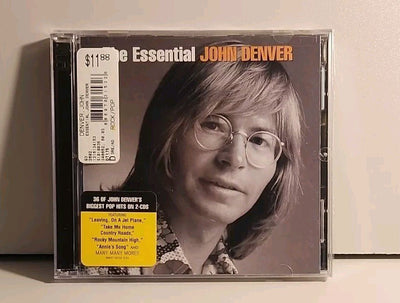 Essential by Denver, John (CD, 2007) 2 CD set RCA/Legacy USA Hype Sticker