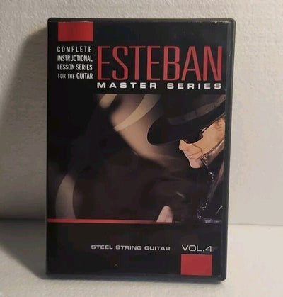Esteban Master Series Steel String Guitar Volume 4 DVD NM