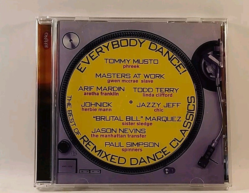 Everybody Dance: Best of Remixed Dance by Various (CD, 1999, Rhino USA) s1r4 643 - Darktower Media