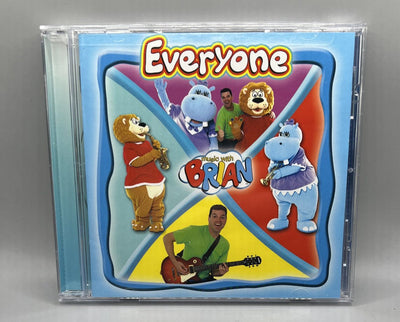 Everyone - Music CD - Music With Brian -2011 Scratch Free