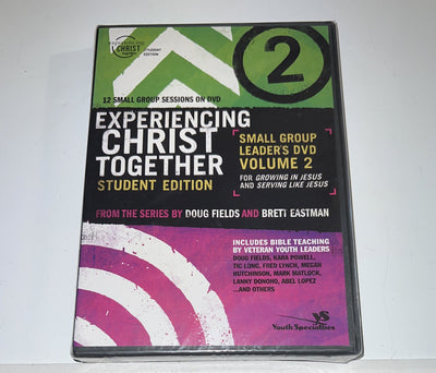 Experiencing Christ Together Student Edition 12 Group Sessions on DVD Free Ship