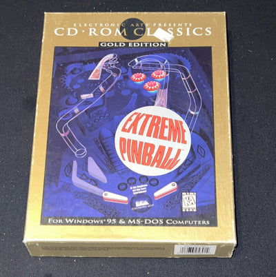 Extreme Pinball [Gold Edition] (EA, PC, CD, 1995) Big Box