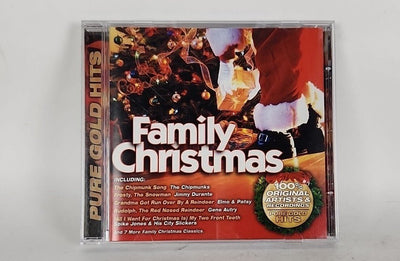 Family Christmas - Audio CD By Various Artists Pure Gold Hits Sony USA