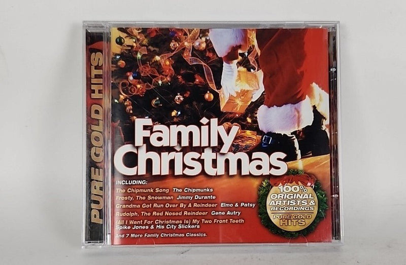 Family Christmas - Audio CD By Various Artists Pure Gold Hits Sony USA - Darktower Media