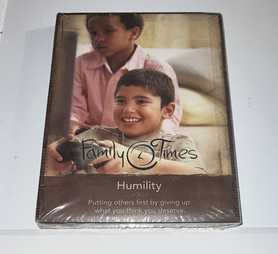 Family Times: Humility (CD, 2008, w/ Book & Cards) Putting Others First New