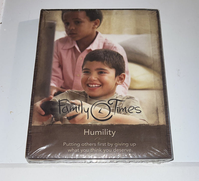 Family Times: Humility (CD, 2008, w/ Book & Cards) Putting Others First New - Darktower Media