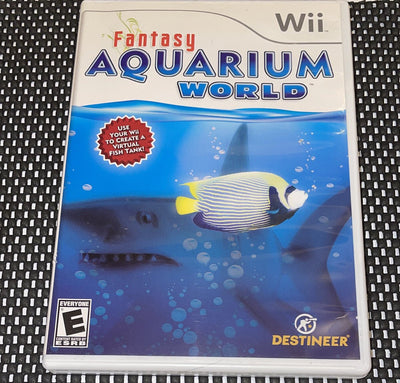 Fantasy Aquarium World (Nintendo Wii, 2009) Complete r1s8 0843