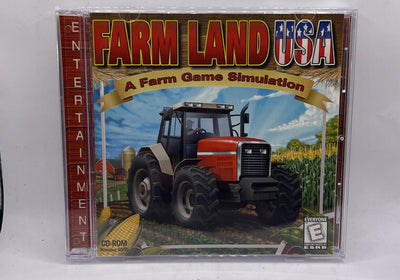 Farm Land USA PC CD Control modern day farming business . Raise Animals & Crops
