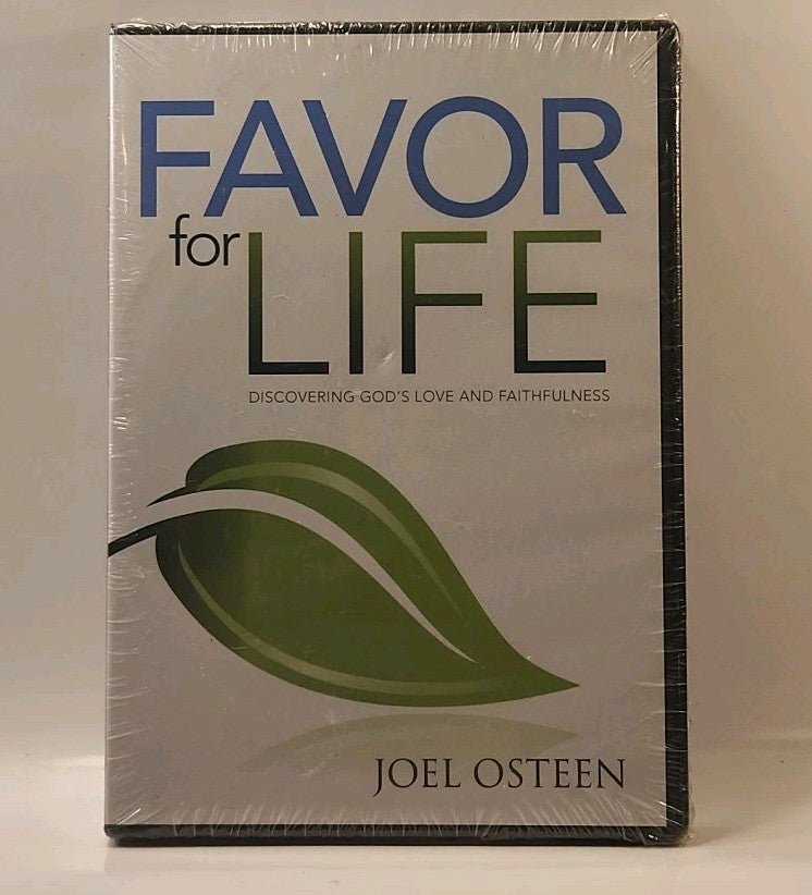 Favor For Life: Discovering God's Love & Faithfulness Joel Osteen 4 Cd r1s101094 - Darktower Media