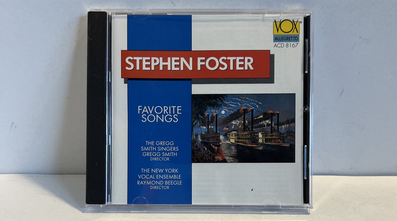 Favorite Songs by Gregg Smith Singers/New York Vocal Ensemble (CD 1994 Vox USA) - Darktower Media
