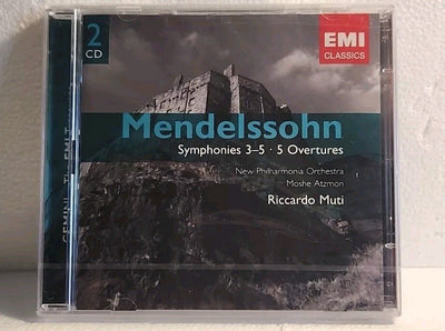 Felix Mendelssohn - Symphonies 3-5; Overtures (CD 2007 2-Disc Set) EMI Classics