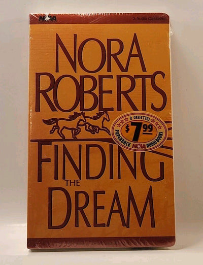 Finding the Dream by Nora Roberts Cassette Audiobook Abridged NEW r1s10 1134