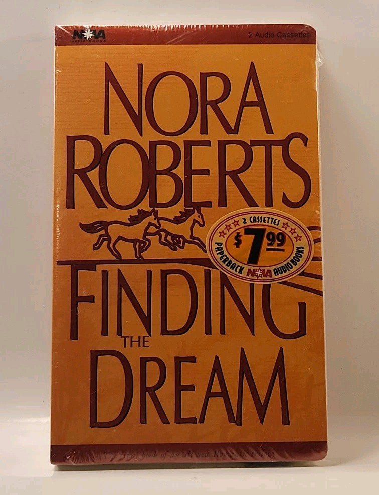 Finding the Dream by Nora Roberts Cassette Audiobook Abridged NEW r1s10 1134 - Darktower Media