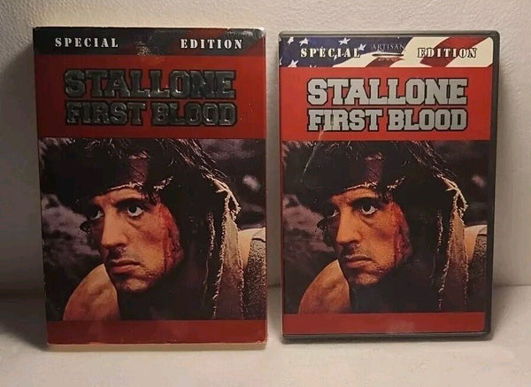 First Blood (DVD, 2002, Special Edition) With Slipcover/Inserts Artisan USA - Darktower Media