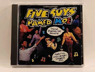 Five Guys Named Moe [Original London Cast Soundtrack] CD, 1992 Sony USA w1s32495