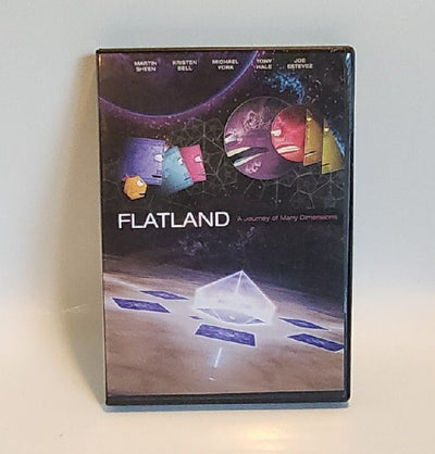 Flatland DVD 2007 Martin Sheen RARE OOP Flat World Productions WS