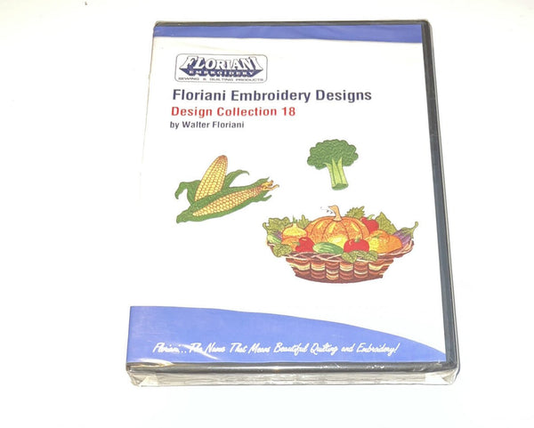Floriani Embroidery Designs - Design Collection 18 New Sealed 2013 - Darktower Media