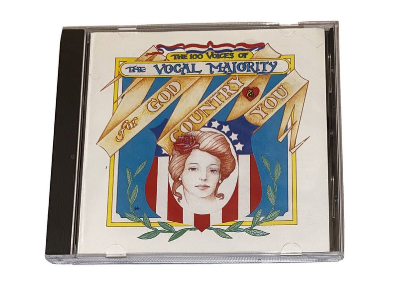 For God Country & You: The 100 Voices of The Vocal Majority (CD 1988) w1s4 3480 - Darktower Media