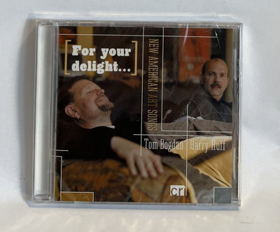 For Your Delight: New American Art Songs * by Thomas Bogdan (CD, 2002, CRI) USA