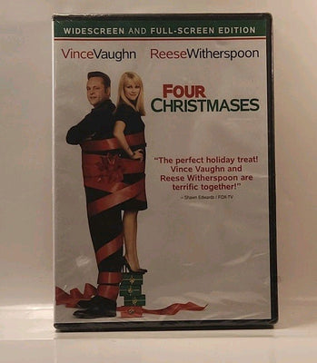 Four Christmases (DVD, 2008) Vince Vaughn Spyglass Ent. USA r1s10 1190