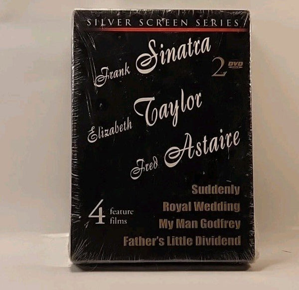 Frank Sinatra/Elizabeth Taylor/Fred Astaire 4 Film Box Set (DVD, 2003) r1s101110 - Darktower Media